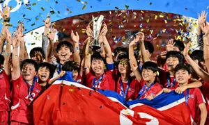 Triều Tiên thống trị bóng đá nữ trẻ sau 5 năm ẩn mình Triều Tiên thống trị bóng đá nữ trẻ sau 5 năm ẩn mình