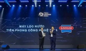 Máy lọc nước Sunhouse nhận giải tiên phong công nghệ tại Tech Awards